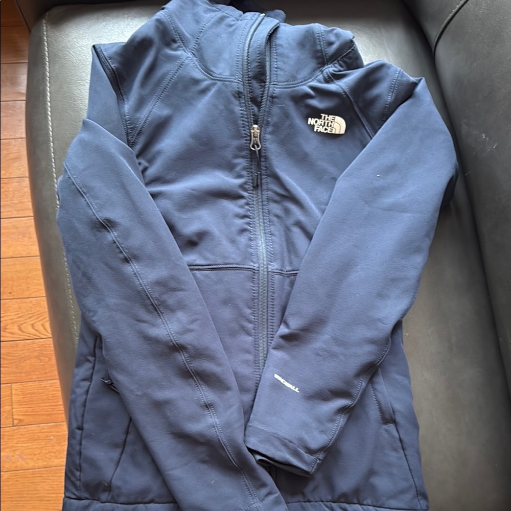 The North Face Dark Blue Hooded Jacket